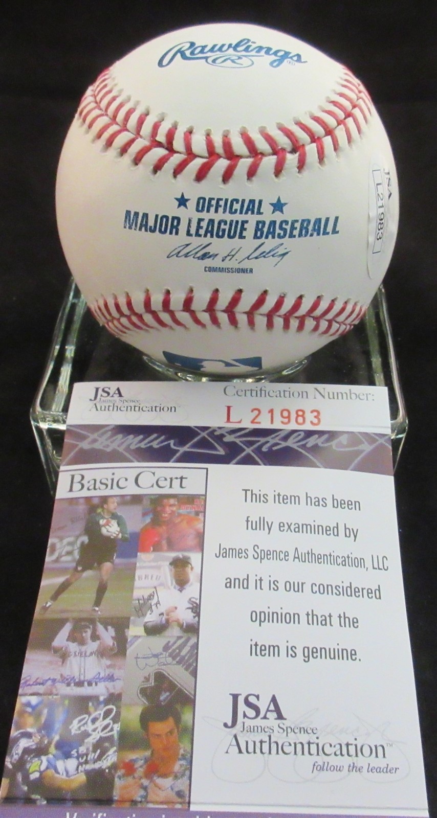 Vladimir Guerrero Signed ML Baseball - JSA