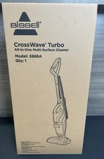 BISSELL Crosswave Turbo Vacuum Mop All in One Wet and Dry Vac Combo, 3888A