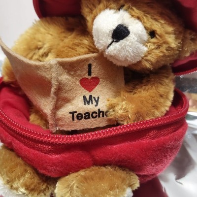 I Love My Teacher! Stuff Apple Bear
