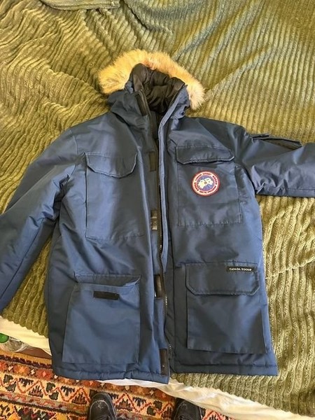 Men Canada Goose Parka Navy 42