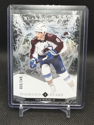 2024-25 Upper Deck Black Diamond Stars Cale Makar /249 #BDS-MA Colorado