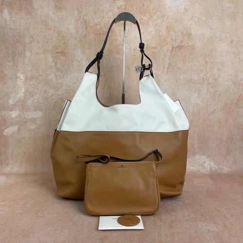 Delvaux Pre-Owned Authentic Tote Caramel Free Tracked Shipping
