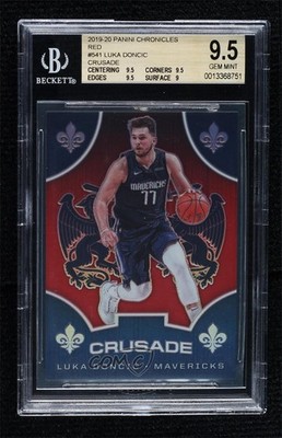 2019-20 Panini Chronicles Crusade Red 21/149 Luka Doncic #541 hs9