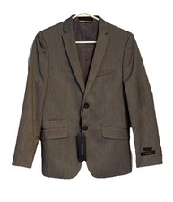 Marc New York Andrew Marc boys grey suit jacket Sz 14 Skinny
