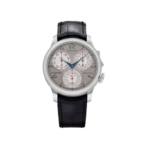 F.P.Journe Centigraphe Souverain Ref. CT Platinum Grey Dial