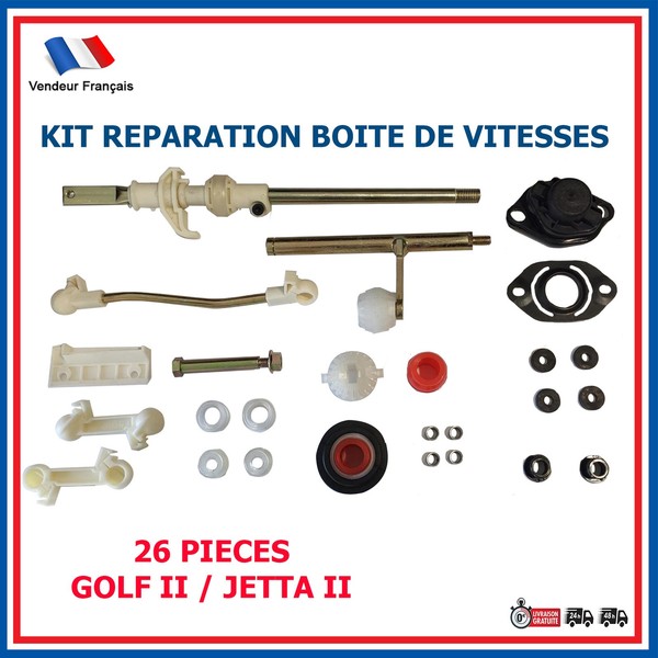 VW Golf II Jetta II Reparatursatz Schalthebel Getriebe 171798211 191711574-image