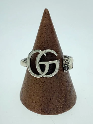 Anello Gucci SV925 misura 15 argento uomo