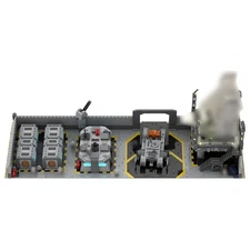 Compatible 4-in-1 Base Bundle Model Building Toys from Movie Minifig Scale