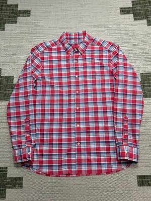Vineyard Vines On The Go Performance Shirt Mens Large Multicolor Plaid Nylon