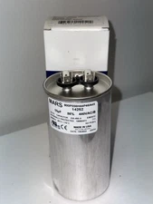 Mars 14252 Motor Run Capacitor 55 MFD Round 440/370 VAC Dual Voltage Rated