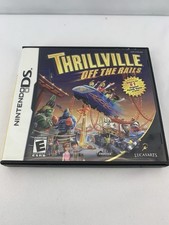 Thrillville: Off the Rails Nintendo DS 2007 Complete With Manual CIB