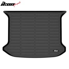 Fits 23-25 Genesis GV60 TPE All Weather Waterproof Rear Cargo Trunk Tray Mats