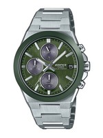Casio EFS-S650D-3AEF Edifce Solar Chrono Saphirglas Keramik-LüNette OlivgrüN