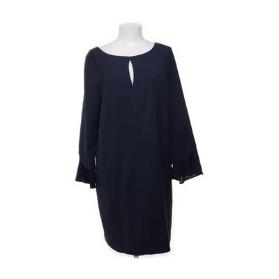 Sisley, Kleid, Größe: L, Blau, Elasthan/Polyester/Viskose, Einfarbig, Damen #BQx