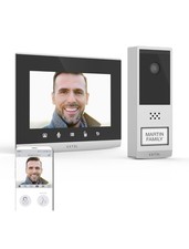 Extel Wave 2 (720321) Videocitofono Wi-Fi Set Completo Grigio, Nero -