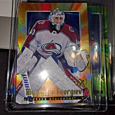 2023-24 SKYBOX GOLD FOIL EX 2000 #18 ALEXANDAR GEORGIEV - COLORADO AVALANCHE