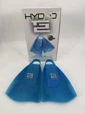 NEW Hydro Tech 2 Body Surf Body Board Ocean Swim Fins Ice Blue Men  s ML 9-10