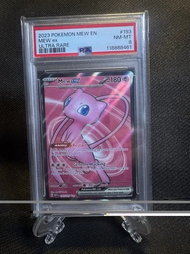 Mew Ex 193/165 PSA 8
