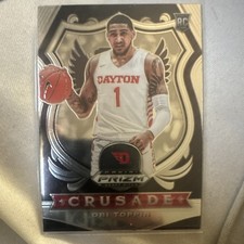 Panini Prizm Draft Picks Crusade Rookie Obi Toppin #87 Dayton Basketball