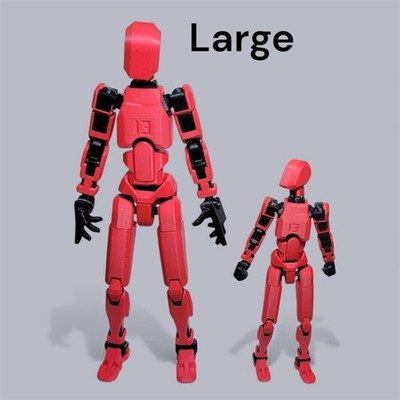 LARGE Dummy 13 Action Figure | 200% Scale 3D Printed Titan T13 | - Assembled NEW