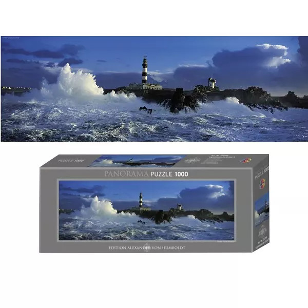 4001689292867 Puzzle panoramiczne 1000 elementw Francja Latarnia morska Alex 7490₽