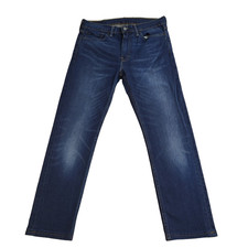 Levi's 510 Jeans Dark Blue Straight Leg Denim UK Men's Size M W32 L30 GG927