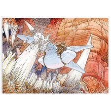 Poster de collection Moebius Arzak - Échappée belle (70x50cm)
