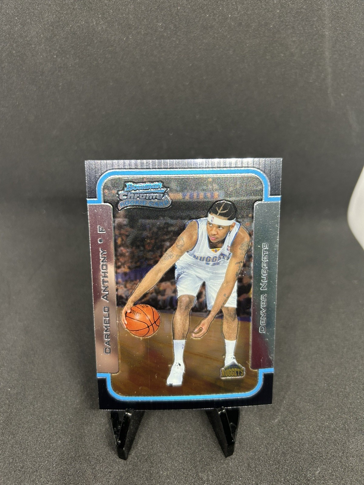 2003-04 Carmelo Anthony Bowman Chrome #140 Rookie Card RC