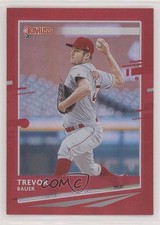 2020 Panini Donruss Holo Red Trevor Bauer #155 n1u