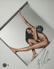 BRITTNEY GRINER SIGNED WNBA ESPN THE BODY ISSUE 8x10 PHOTO BECKETT BAS COA