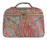Oilily Coco Beauty Case Kosmetiktasche Green Moss Bunt Khaki Neu