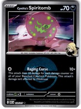 Pokemon Cynthia's Spiritomb ASC 133/217 Pokeball Holo Near Mint English