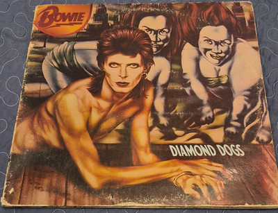 David Bowie's ''Diamond Dogs'' 1974 12'' LP RCA VICTOR RECORDS GATEFOLD CPL1-0576