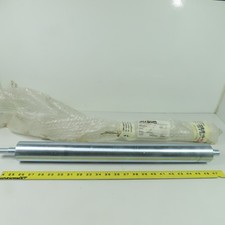 IMA GIMA N850004018 Stainless Steel Conveyor Roller Stepped Shaft 22"BF 2.22"OD