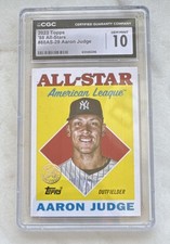 Topps 2023 Series 2 Aaron Judge #88AS-29 1988 All-Star Insert CGC 10 Yankees MLB