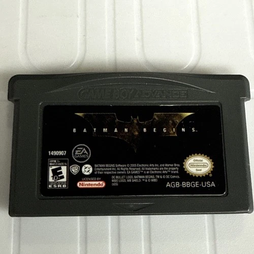 Batman Begins (GBA, Game Boy Advance, 2005) Cartridge | Authentic