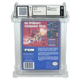 New NES Metal Storm WATA 8.5 Factory Sealed 1991 Graded Nintendo Game