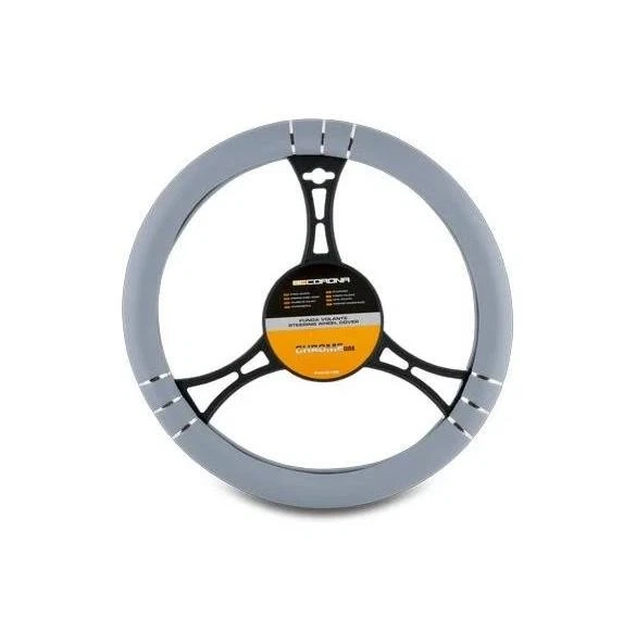 BC CORONA FVO10135 Lenkradbezug Rutschfest Ø36-38cm Grau Lenkradhülle - Bild 2 von 4