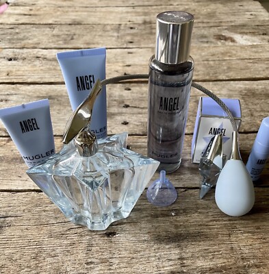 Vintage 1990's Thierry Mugler Angel Eau De Parfum Puff Bottle