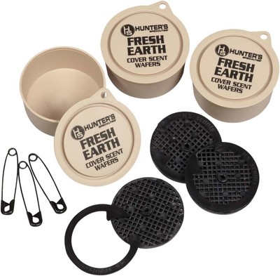 Hunters Specialties Long Lasting Fresh Earth Cover Scent Wafers for Hunting - 9