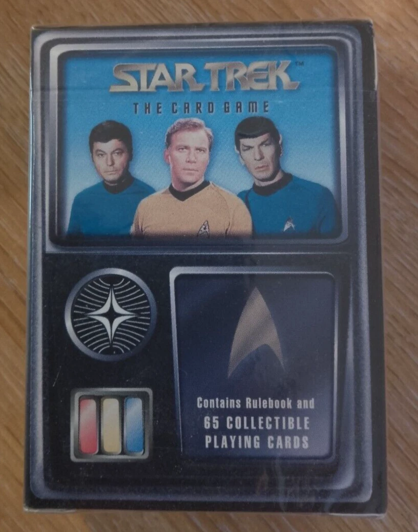 Star Trek: The Card Game Sealed Collectible Card Game Packs for