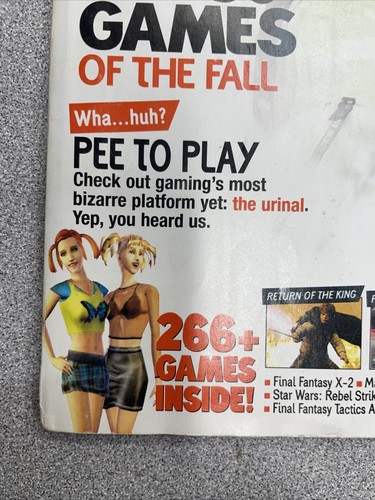 2003 Electronic Gaming Monthly Magazine October SOCOM II Top 30 Games of the Fal - Imagen 5 de 15
