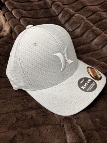 Hurley M H20 DRI PISMO Men's Gray Stretch Fit Hat Size L/XL FREE SHIPPING!!! - Picture 2 of 4