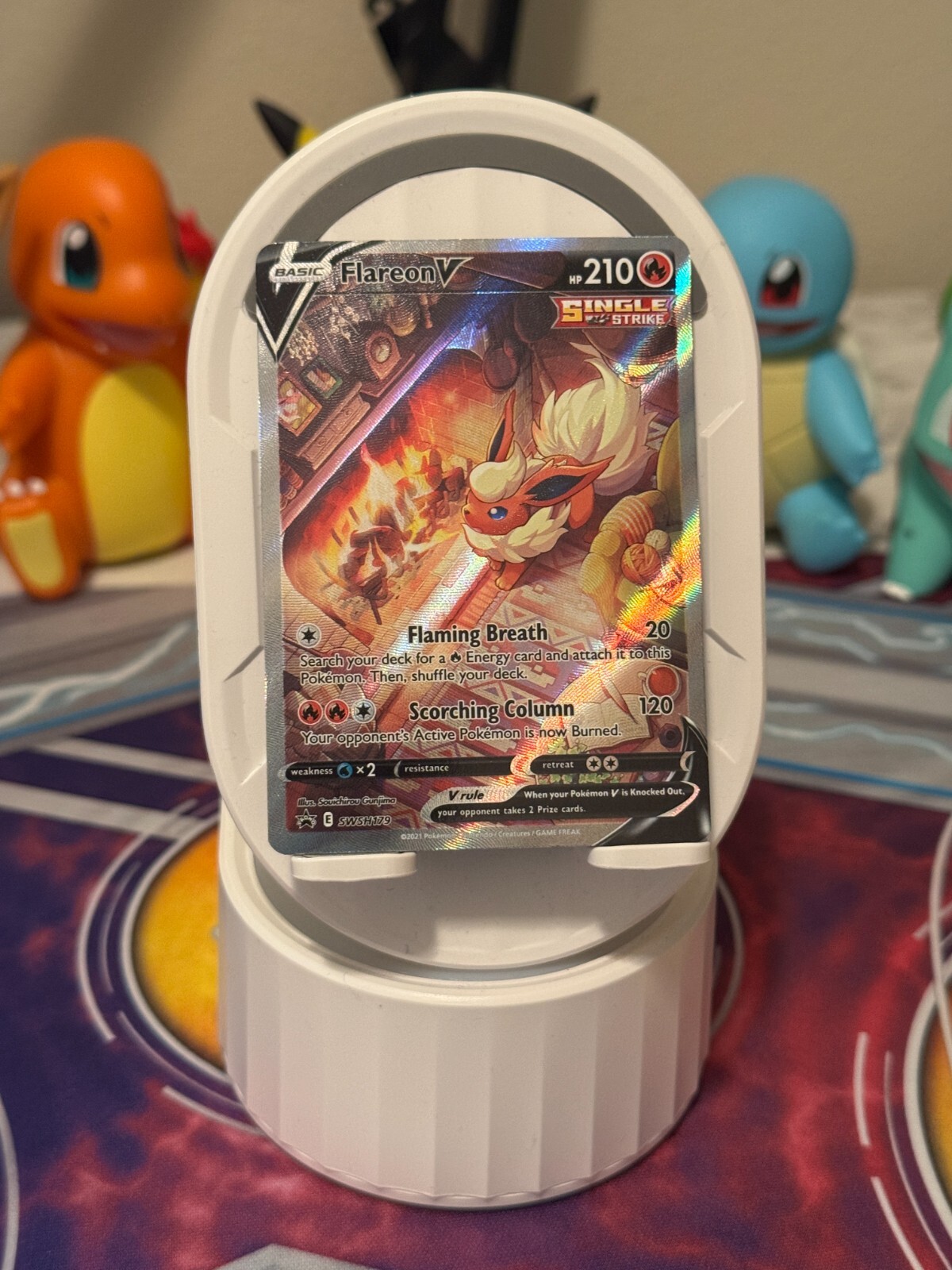 Flareon V SWSH179 SWSH: Sword & Shield Promo Cards Holo