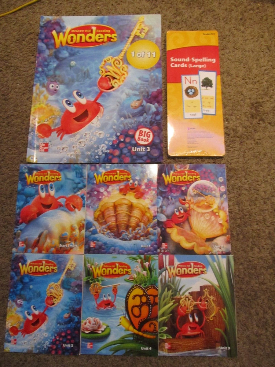 WONDERS McGraw Hill K Kindergarten Readers Teacher Big Book Sound