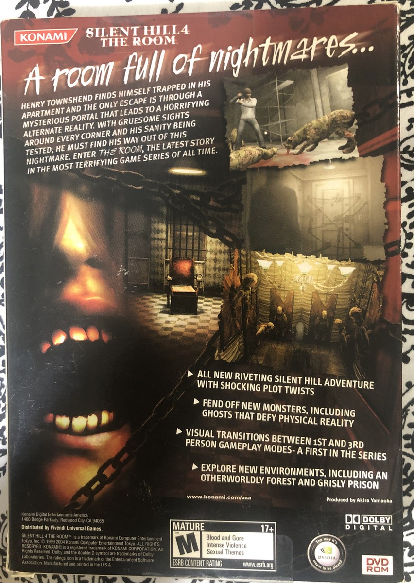 Silent Hill 4: The Room (PC, 2004) for sale online | eBay Silent Hill 4: The Room (PC, 2004) for sale online | eBay