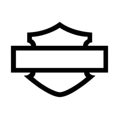 Harley Davidson Bar and Shield 6.5'' Sticker Harley Decal Vinyl motorcycle helmet