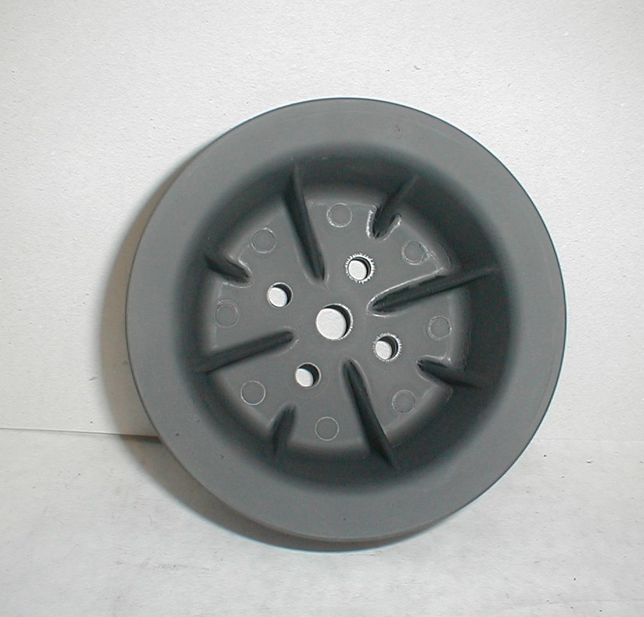 Maserati Biturbo CRANKSHAFT V BELT PULLEY 4 Belt  Power Steering  #9771n