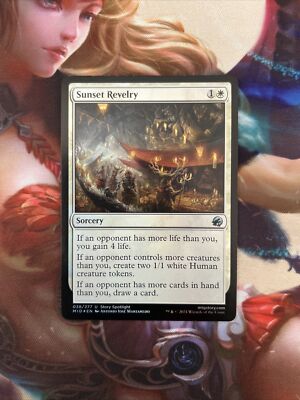 Sunset Revelry x1 1x FOIL Innistrad: Midnight Hunt NM MTG