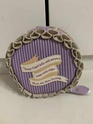 vendula London Shakespeare's theatre much ado about nothing round wallet